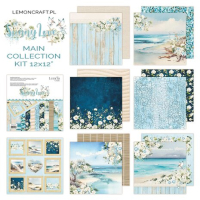 LemonCraft Sunny Love 12x12 Inch Paper Pad (LEM-SUNLO-01)